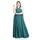 thumbnail image 5 of Vestido de noche multiformas Roman Fashion /Tallas Extras, 2001 (Verde botella) verde oscuro 38, 5 of 8