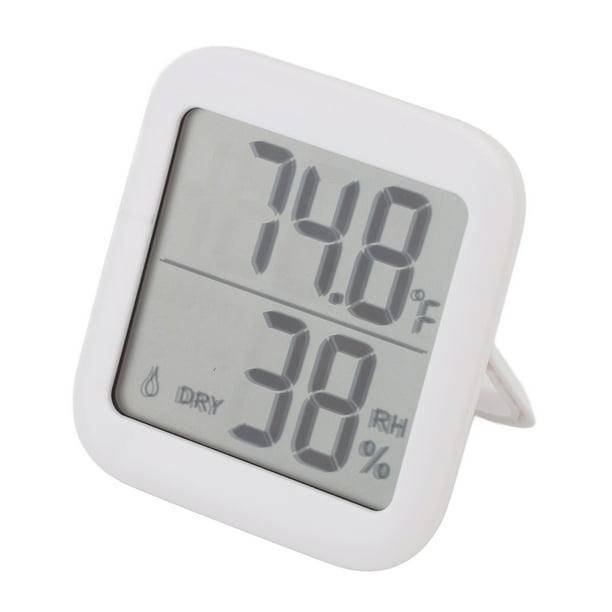 Termómetro Higrómetro Digital, Pantalla LCD De 2,1 Pulgadas Termómetro Digital Medidor De Humedad Alta Precisión Para El Hogar