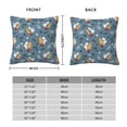 thumbnail image 2 of Yiaed Surf Shark Print Pillow Covers Super Soft Decorative Square Throw Pillow Covers Case Cushion Covers for Sofa Couch Bedroom Car Decor（No pillow core）-24"x24", 2 of 7