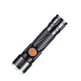 thumbnail image 2 of Dvkptbk Flashlight Built N Lithium Battery Strong Light Remote Shooting Rear Magnet Hidden USB Direct Charging Outdoor Portable Household Flashlight Camping Essentials, 2 of 9