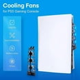 thumbnail image 2 of Cooling Fan Compatible with PS5, Heat Dissipation 3 HighSpeed Fans Compatible with Playstation 5 CFI1000A CFI1000B Console., 2 of 5