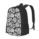 thumbnail image 1 of Easygdp Tropical Leaves Mochila de Gran Capacidad Minimalista Ideal para Escuela, Viajes y Uso Diario, 1 of 6