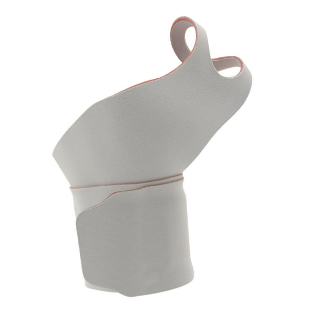 Muñequera protectora para mujeres y hombres, correa de muñeca fina y transpirable, muñequera para Gris