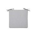 thumbnail image 4 of serony Seat Cushion Summer Simple Style Breathable Heavy Duty Modern Square Solid Color Computer Chair Sitting Cushions Pad Light Grey 45x45cm, 4 of 9