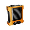thumbnail image 2 of Hands-Free Waist Fan - Portable Rechargeable Neck Fan Power Bank Flashlight Outdoor Cooling Gear Construction Work Lightweight Multi-Tool(Orange), 2 of 3