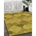 thumbnail image 2 of Ahgly Company Indoor Square Patterned Dark Bisque Brown Area Rugs, 5' Square, 2 of 6