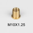 thumbnail image 2 of LOVIVER 10pcs Aluminum Alloy Car Gear Knob Thread Adapter Nuts Insert Set M10x1.25, 2 of 8