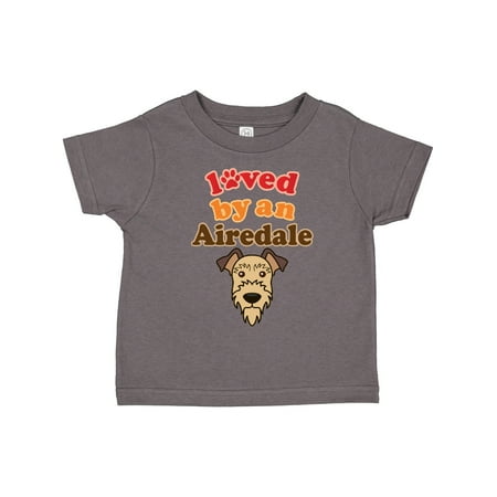 

Inktastic Airedale Terrier Dog Lover Gift Toddler Boy or Toddler Girl T-Shirt