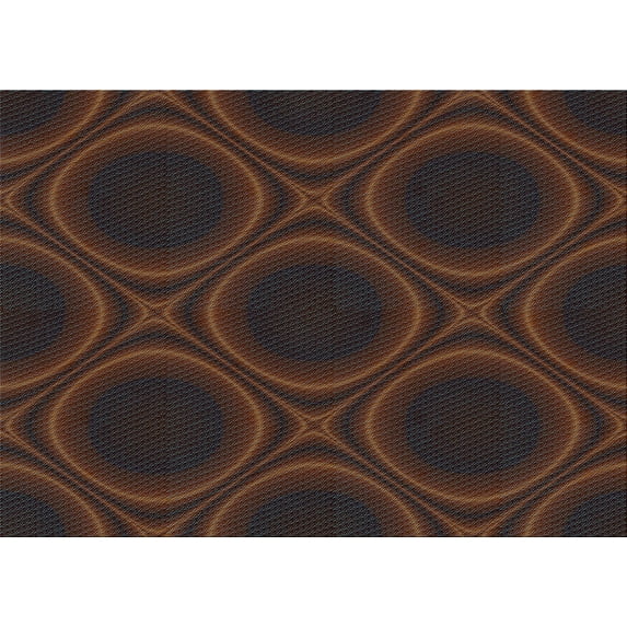 Ahgly Company Indoor Rectangle Patterned Coffee Brown Area Rugs, 8' x 12'