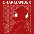 thumbnail image 2 of Boy's Pokemon Charmander Line Art  Graphic Tee Red X Large, 2 of 4