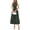 Army Green, variant on PRETTYGARDEN Spring Casual Dresses for Women Summer Business Work Midi Sleeveless A Line Pleated Cocktail Dress
