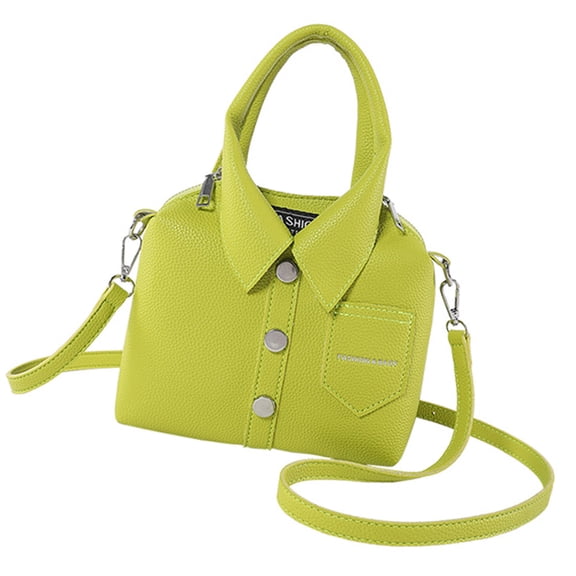 Acahhotxx Crossbody Handbag, Crossbody Bag for Women Fashion PU Leather Shape Shoulder Purse Top Handle Handbag with Adjustable Strap