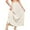 Beige, variant on yillto Women's Summer Skirts High Waist Pleated Flowy Lightweight Long Skirts for Beach Vacation