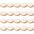 thumbnail image 1 of Set de rodajas de madera Kit de círculos de madera inacabados naturales Fiestas de cumpleaños Adornos de casa para artesanías Bricolaje Posavero Grabado Tallado JM01644 Eigraketly HA012301-01, 1 of 7