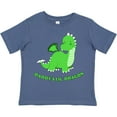 thumbnail image 3 of Inktastic Daddy's Lil' Dragon Cute Green Dragon Boys or Girls Toddler T-Shirt, 3 of 5