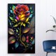 thumbnail image 1 of Cuadros Decorativos Diamond Painting 5D DIY Full Round Drill Glowing Roses Decoración del hogar (sz4428) DQrwqpou embutido en tela, 1 of 7