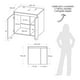 thumbnail image 5 of Mueble Lavamanos Maderkit Guali color Miel, 5 of 8