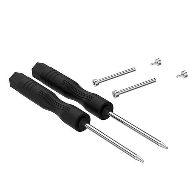 Sidaley Tornillos duraderos con destornilladores para reemplazar la correa del reloj Fácil y compacto Compacto y portátil Electrónica Plata