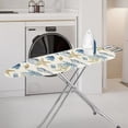 thumbnail image 2 of HELLHERO Ironing Board Cover Soft Fabric Home Protective Cover Iron Board 15x54 Inch Seashells Coral Starfish, 2 of 5
