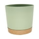 thumbnail image 1 of 10" Pots Indoor Plastic Flower Pots with Holes and Saucers Modern Planters for Indoor Succulents Flowers Outdoor, 1 of 5