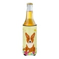 thumbnail image 2 of Carolines Treasures BB6100MUK Easter Eggs Corgi Michelob Ultra Hugger for Slim Cans, 2 of 3