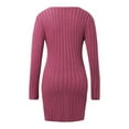 thumbnail image 4 of TINZ Womens Lightweight Asymmetrical Sweaters Long Sleeve Shirts Casual Fall Button Tunic Tops Womens Striped Tee Womens Shirts Short Sleeve Tech Stretch, 4 of 8