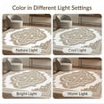 thumbnail image 7 of ODIKA Key Meander Border Interlocking Maze Trellis Greek Geometric Refined Structured Easy Care Kids Safe for Small Living Room, Playroom, Bedroom, 7 of 7