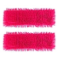thumbnail image 1 of 2pcs Mop Head Replacement Cloth Water Absorption Mop Head Cleaning Accessories Mop Cloth for Home (Red), 1 of 8