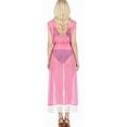 thumbnail image 2 of HAPPY BAY Women's Chiffon Summer Beach Open Front Lightweight Beachwear Duster Kimono Cardigan for Women M-L Hot PInk_AB881, 2 of 3