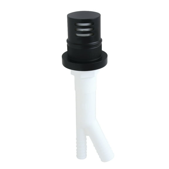 Kingston Brass KA421MB Trimscape Dishwasher Air Gap, Matte Black