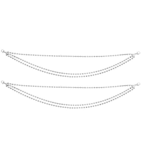 Shoe Chain Charm Boot Jewelry Bling for Shoes Zinc Alloy Rhinestones Decorations Accessories Boots Shoelace