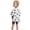 AB705 Grey, variant on Bainana Toddler Outfit Set For Girls Summer Polka Dot Print Short Sleeve Crew Neck Tops And Leggings Set Fashion Stylish Little Girls Summer Play Party Casual Wear Size 2-3 Years Grey