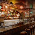 thumbnail image 3 of Letrero Tiki Bar Blulu Hawaiian Luau Party con luces LED, 30 x 23 cm, 3 of 6