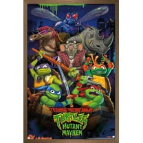 Teenage Mutant Ninja Turtles: Mutant Mayhem - Group Wall Poster, 22.375" x 34" Framed