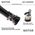 thumbnail image 2 of Tapones para Botellas WOTOR para Champagne y Vino de Acero Inoxidable, Paquete de 8, 2 of 7