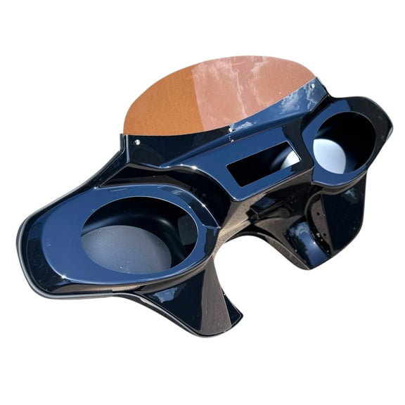 QK Racing Road King Batwing Fairing with 1986-2023 Road King Bat Wing w/Tinted Windshield 6x9 Speaker