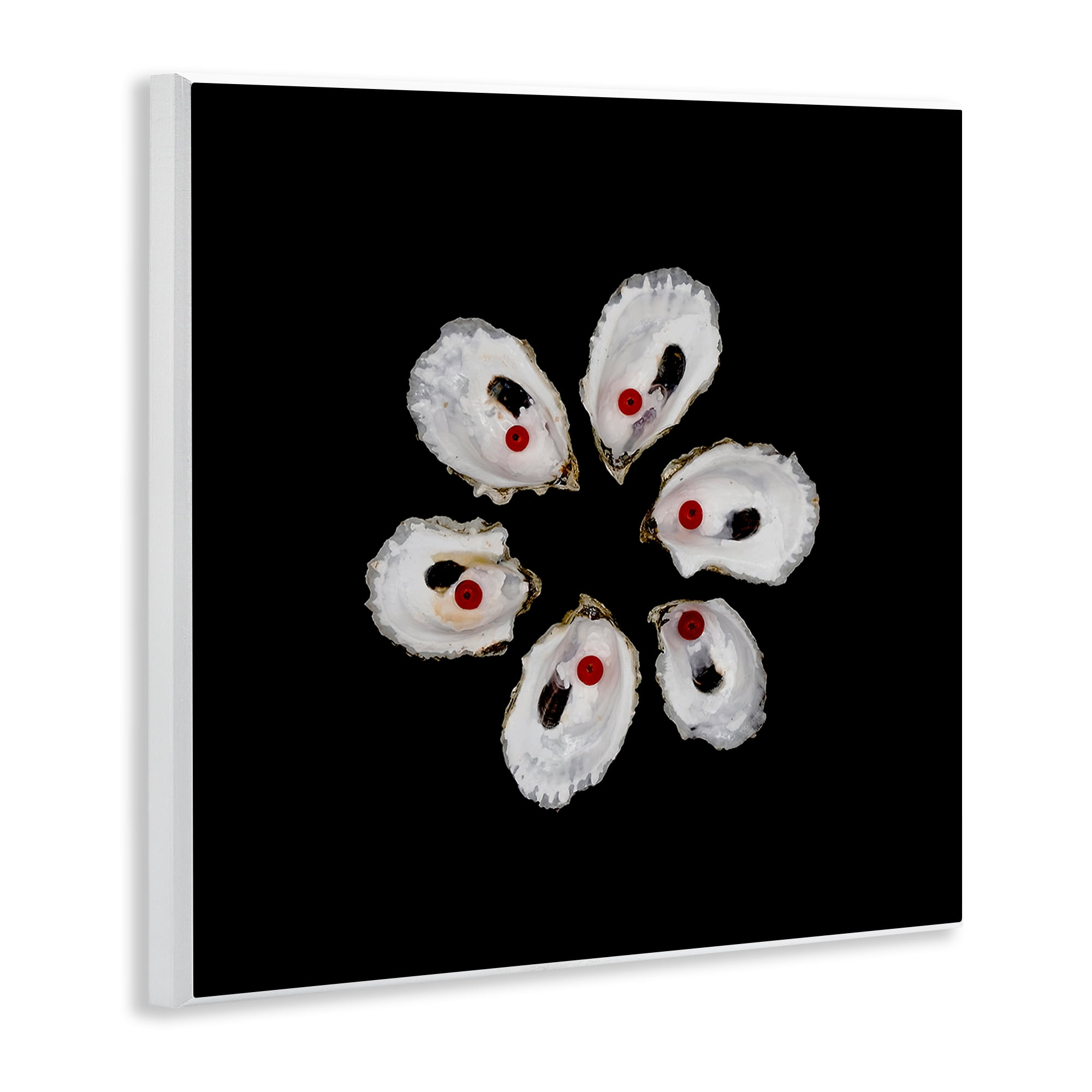 Stupell Industries Oyster Shells Symmetry Wall Plaque Art, design by Beth Adoette