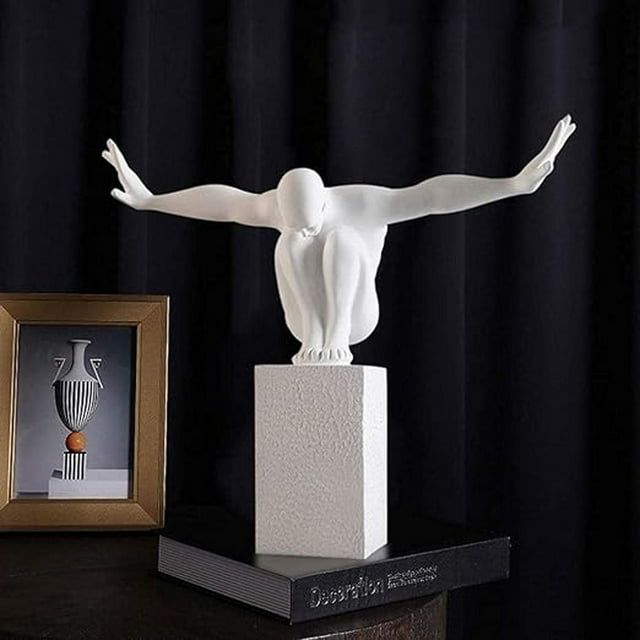 Gymnast Large Creative Statue Figurines for Home & Office Decoration Canadian Furniture