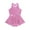 Pink, variant on iEFiEL Kids Girls Sequined Waist Bowknot Ballet Dance Leotard Dress Jazz Tap Dancewear