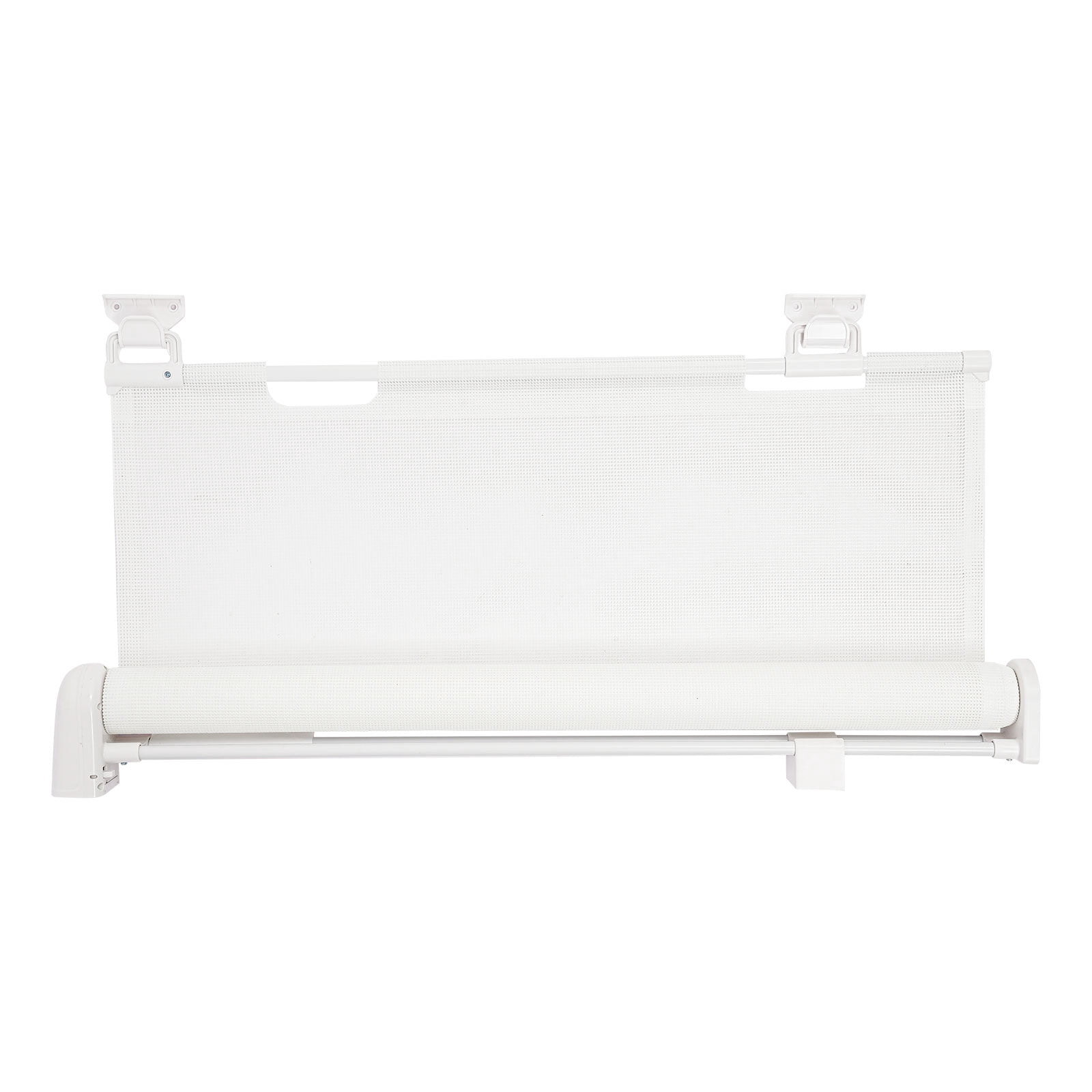 Retractable Pet Gate, Pet Gate for Stairs, Corridors, Bedrooms White 15.75-118in