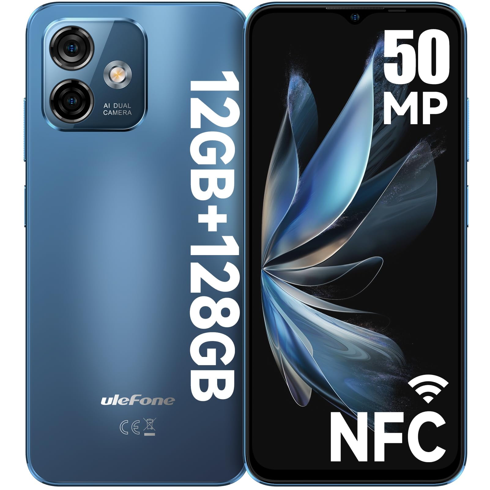 ulefone note 16 pro Simフリー　12GB※　OS13 Upgrade has NFC- Ulefone Note 16 Pro (12GB+128GB) Android 13