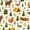 Color 1, variant on Peel and Stick Wallpaper Camping Wildlife Moose Squirrel Geese Forest Elements Wall Mural 23.6in x 9.8ft Self Adhesive Removable Wall Paper Renter Friendly Wallpaper for Nursery RV Decor