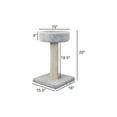 thumbnail image 3 of New Cat Condos Scratching Post with Sleeping Perch, 3 of 6