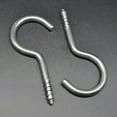 thumbnail image 3 of AOOOWER 20 Pcs Ceiling Screw Hooks M3/M4/M5 Screw-in Hanger Stainless Steel Eye Screws, 3 of 8