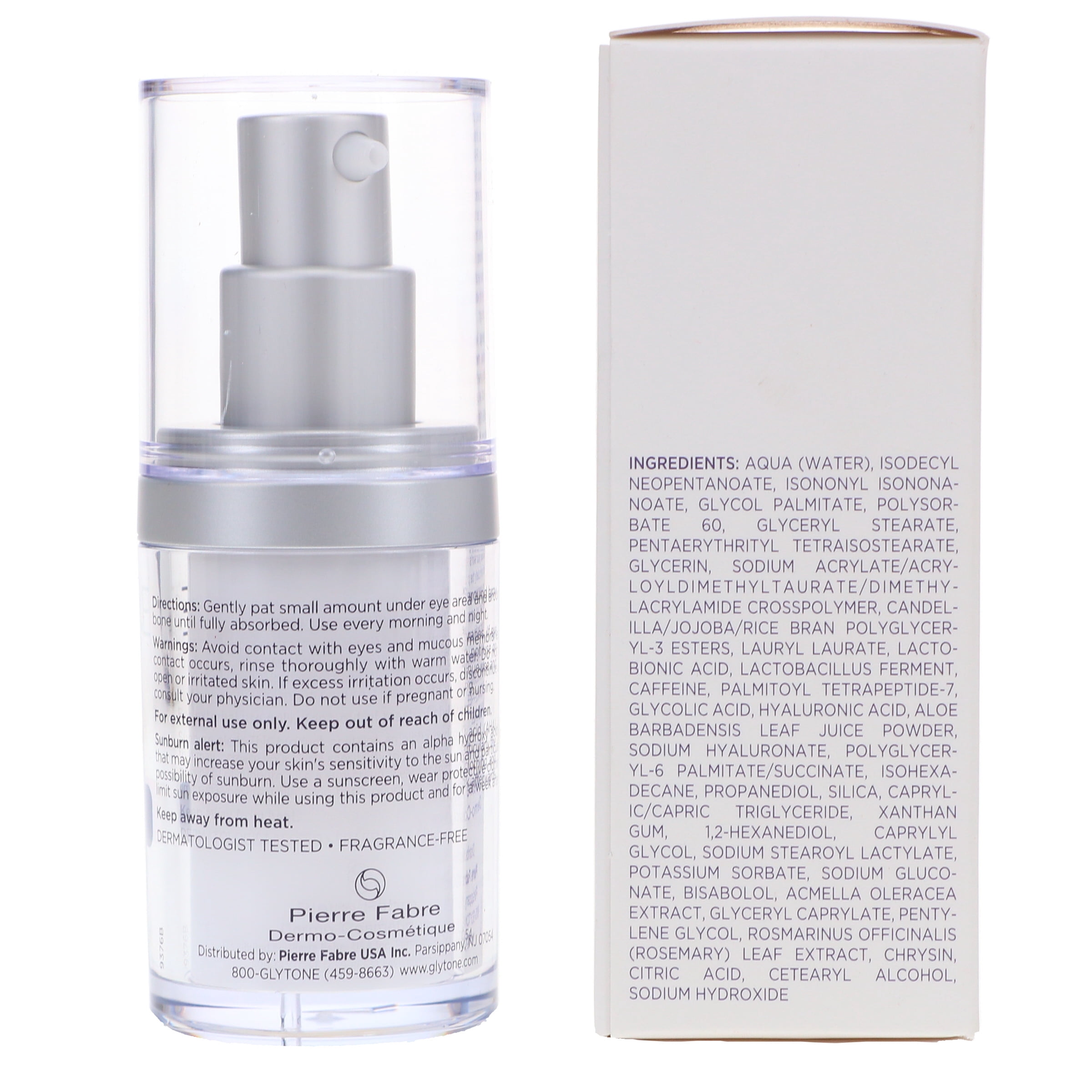 Glytone Age-Defying PHA+ Renewing Eye Cream 0.5 oz
