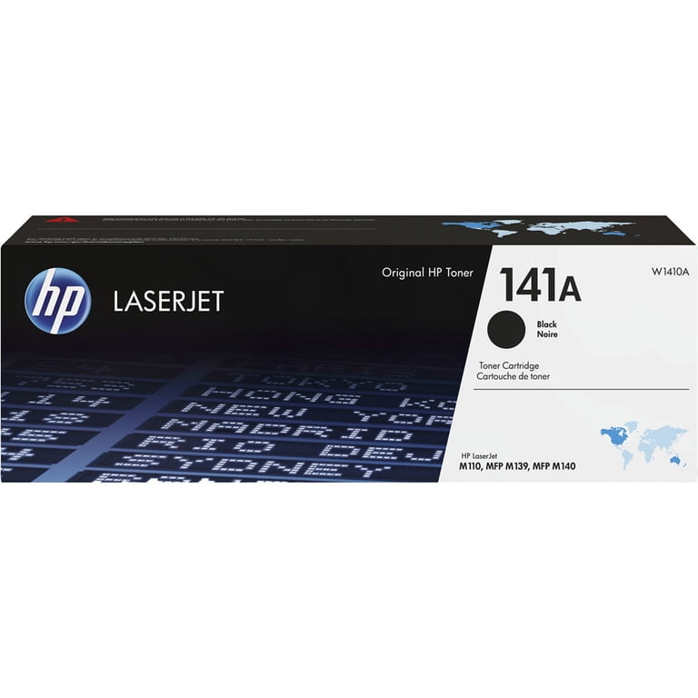 HP 141A Black Toner Cartridge W1410A photo 1