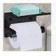 thumbnail image 4 of Portarrollo De Papel Higiénico De Acero Inoxidable color negro, 4 of 4