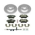 thumbnail image 2 of Power Stop Front Euro-Stop ECE-R90 Certified Brake Pad and Rotor Kit ESK6741, 2 of 5