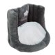 thumbnail image 2 of Chair Cushion Comfort Semi Enclosed Seat Cushion Pad for Office Backrest Chair Home Sofa Floor Grey, 2 of 5