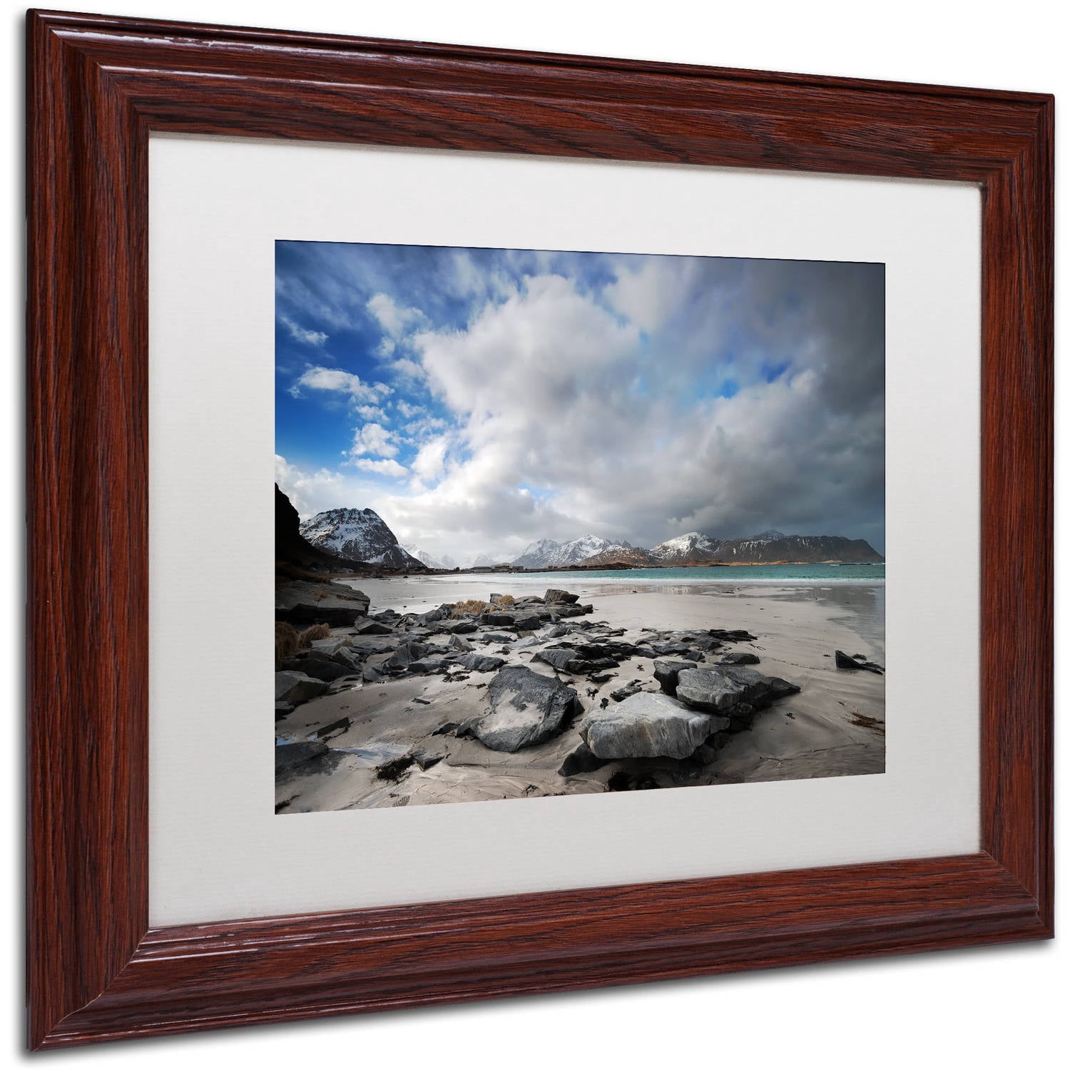 Trademark Fine Art "Can't Let Go" Canvas Art by Philippe Sainte-Laudy, White Matte, Wood Frame